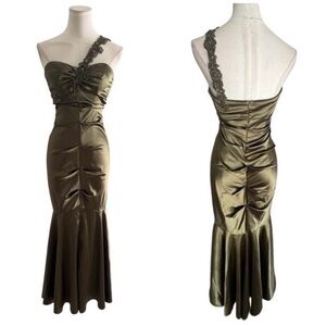 Cache Olive Green gown
